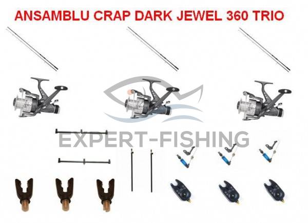ANSAMBLU CRAP DARK JEWEL 360 LECTER TRIO