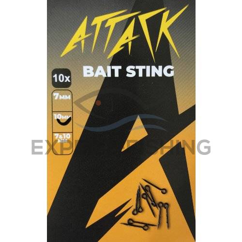 ATTACK BAIT STING BLACK 7mm + 10mm 10buc