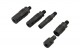 CONECTOR NEGRU M CU ELIBERARE RAPIDA 3buc/plic